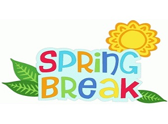 Spring Break - Monday, March 27 through Friday, March 31